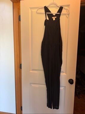 Band of Gypsies Black Lightweight Jumpsuit Overalls